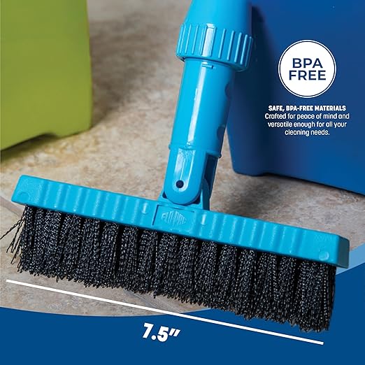 Carlisle FoodService Products 36532003 7-.5" Black Pivoting Tile or Grout Brush Head