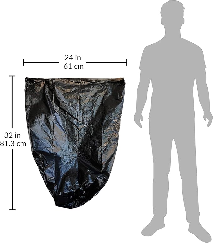 Reli. EcoStrong 13 Gallon Trash Bags | 500 Count Bulk | Black | Eco-Friendly | Made from Recycled Material