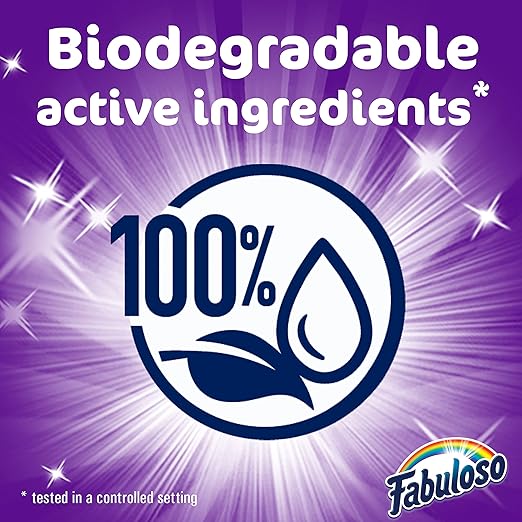 FABULOSO 128F CS SP Lavender,All-Purpose Cleaners,2X Pack of 4