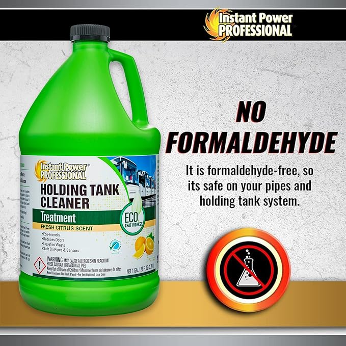 Instant Power RV and Marine Holding Tank Treatment, 8871, 128 Fl. Oz.