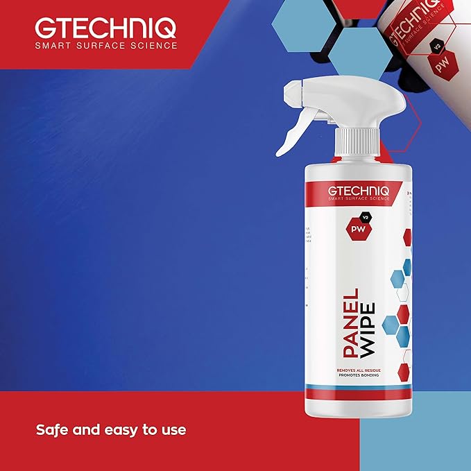 Gtechniq Panel Wipe for Car Cleaning 69 fl oz | Pre-Sealant, Fragrance-Free, Easy to Apply and Long-Lasting Results