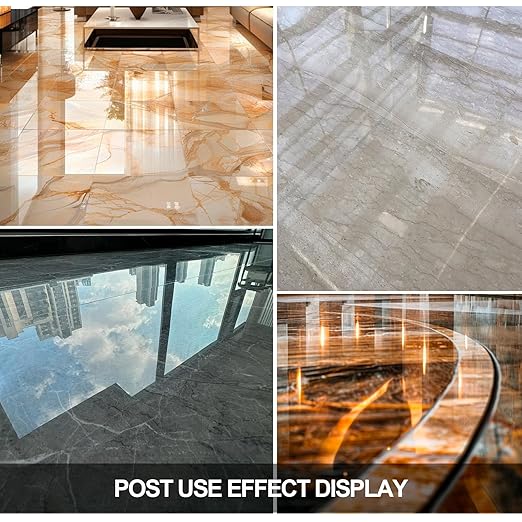 Stone Polishing Powder – for Marble, Granite & Quartz Surfaces, Removes Water Spots & Scratches, Restores Glossy Finish, Great for Kitchen & Bathroom, 2.2LB