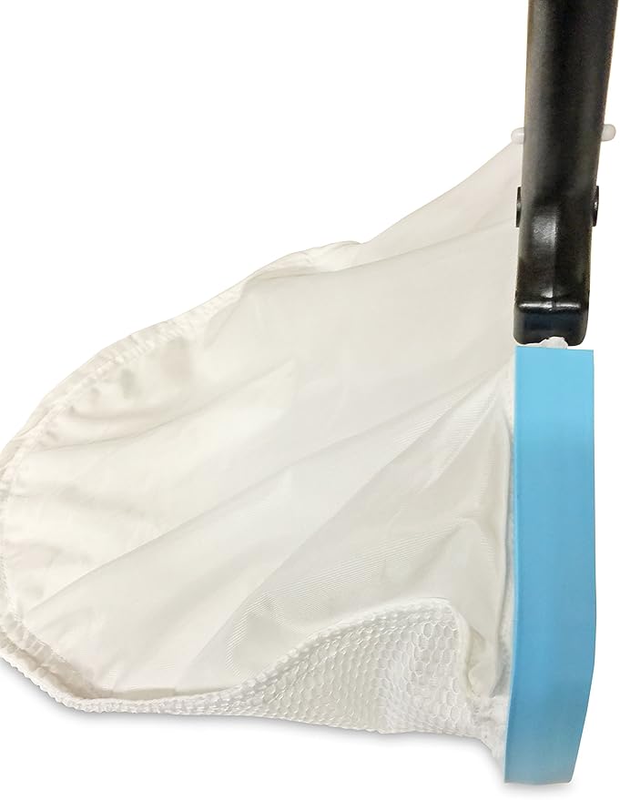 Bucket Lidz Triluca Pool Skimmer – Fine Mesh Net for Sand, Silt, Pet Hair, & Leaves – Great for Decorative Koi Ponds, Hot Tubs, and Pools