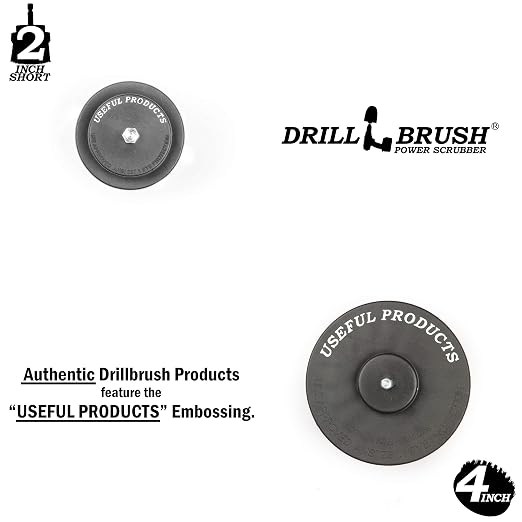 Drill Brush – Drill Brush Kit – Drill Brushes for Cleaning – Drill Brush Attachment - Drill Brush Set - Bathroom Accessories - Shower Cleaner - Bathtub - Bath Mat - Scrub Brush - Grout Cleaner