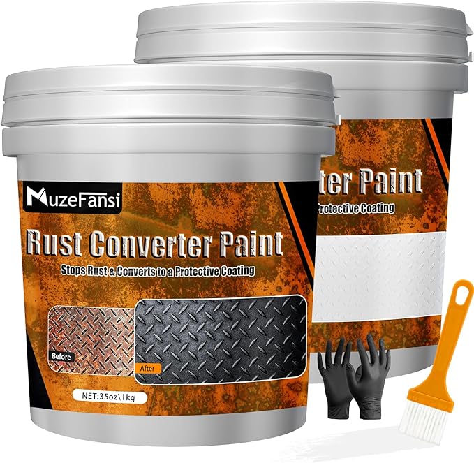 Rust Converter Paint Black+White