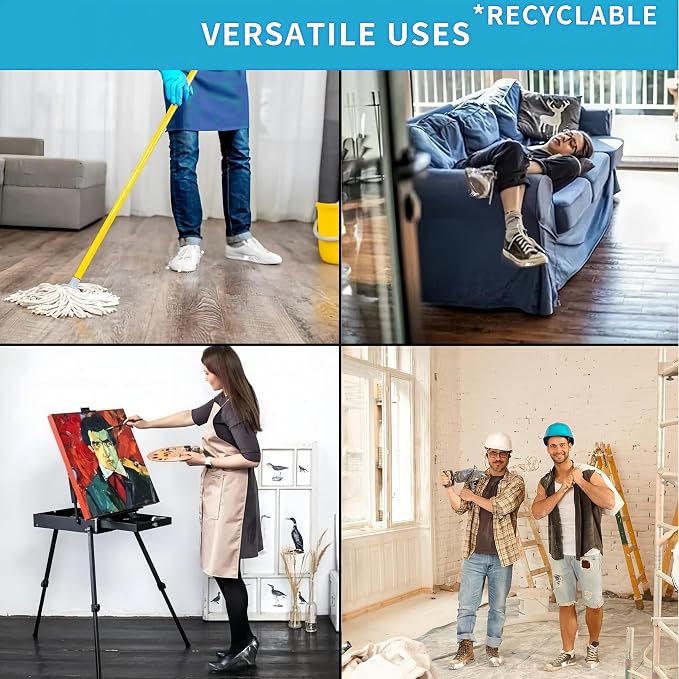 Automatic Shoe Cover Dispenser Mechanical Shoe Film Machine, Hands-Free Shoe Wrapper with 600 Uses Film Roll, Long-Term Use Disposable Covers for Home & Commercial