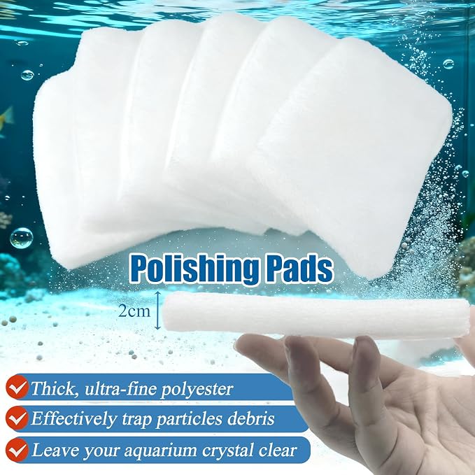 PurifyLogix 29PCS Upgraded Bio Foam Set for Fluval 406/407 Aquarium Filters | Activated Carbon/Blue/White/Black Bio Foam/Nitrite/Phosphate/Ammonia Remover for Replacement Filter Media Kit