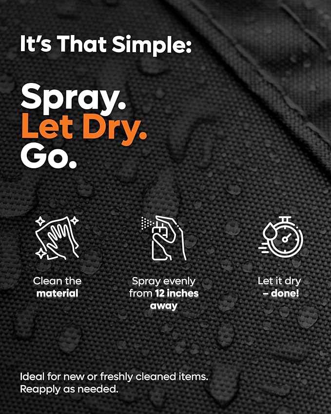 Collonil Carbon Pro L – Universal Shoe Protector Spray 10.1 fl oz – Waterproof & Stain-Resistant – PFAS-Free Suede Protector for Shoes, Boots, Backpacks, Jackets & Tents – Made in Germany
