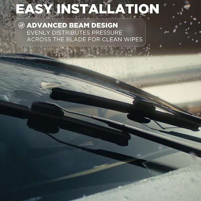 Rain-X 810352 Repellency Water Repellent Wiper Blades, 26" & 20" Windshield Wipers, All Weather Streak-Free for Enhanced Visibility w/Water Repellency Formula [Amazon Exclusive]