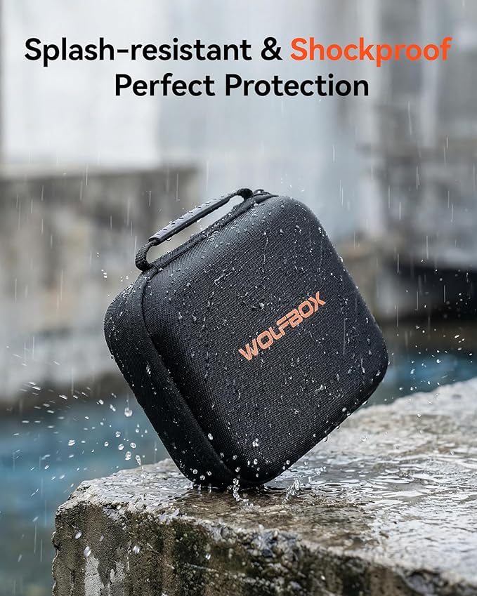 WOLFBOX MF70 Compressed Air Duster and Hard Carrying Case