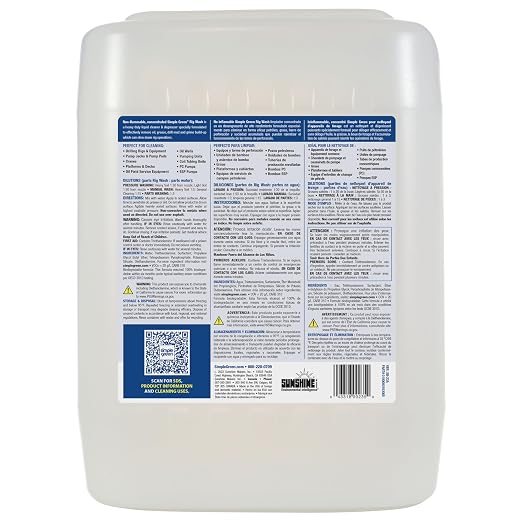 Simple Green Rig Wash 5 Gallon