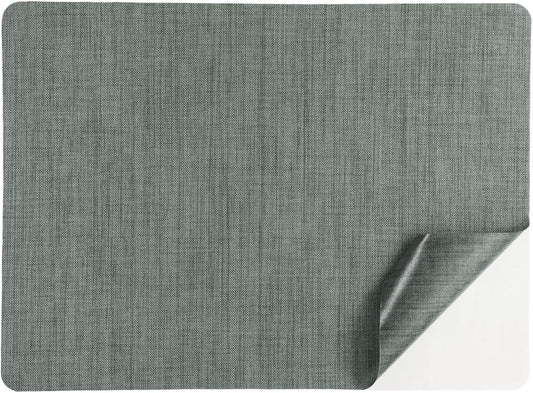 PATIKIL Linen Repair Patch, 8 x 11 Inch Self-Adhesive Linen Fabric Repair Patches for Sofa Couch Clothes Handbag Tents Car Seats Furniture, Dark Gray