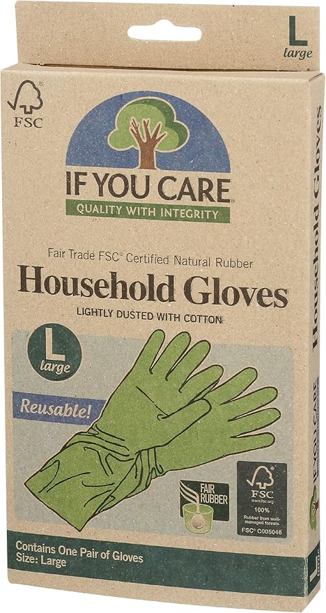 If You Care Large Household Gloves, 1 Pair, Reusable, 1 Each (Pack Of 12)