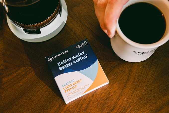 Third Wave Water Classic Light Roast For Brewing The Best Coffee, Classic Profile, 12 Single Gallon Sticks, As Seen On Shark Tank