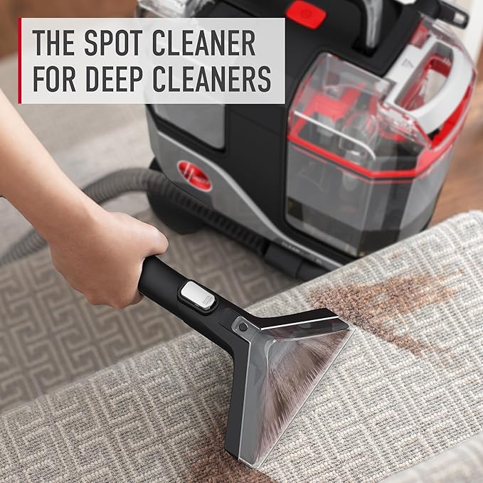 Hoover CleanSlate XL Deep Cleaning Spot Carpet Cleaner Machine, for Carpet and Upholstery, Car and Auto Detailer, FH15000V + 64 oz Auto Portable Solution, Fresh Scent, AH31718