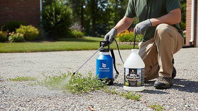 Belle Chemical 50% Pure Concentrated Vinegar – 12.5x Stronger – Indoor and Outdoor Cleaner (1 Gallon) (2)