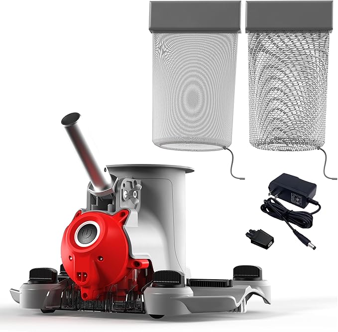 VOLTERA 120 Cordless Pool Vacuum – Rechargeable Pro Performance Wall & Floor Cleaner for Large Pools, PowerBlade™ Technology, Full Coverage Cleaning & Extended Runtime