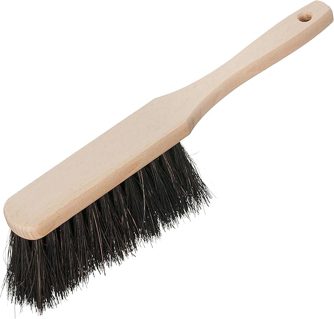 Redecker Arenga Fiber Hand Brush with Untreated Beechwood Handle, 11-Inches