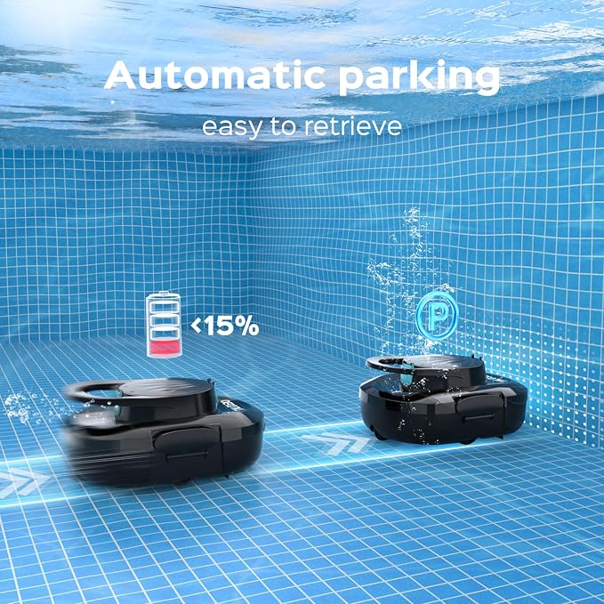 S1 Pro Cordless Robotic Pool Robot Deep Gray