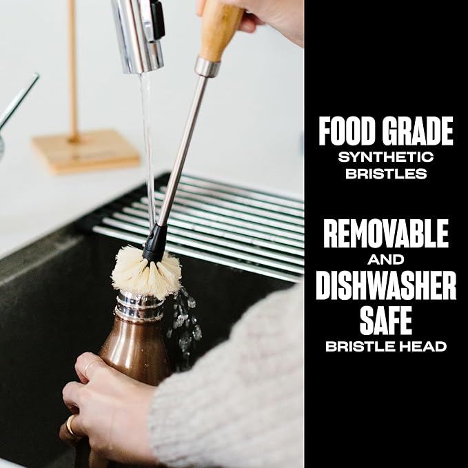 S'well Brush, One Size, Effortlessly Cleans Inside Of S'well Bottles And Containers