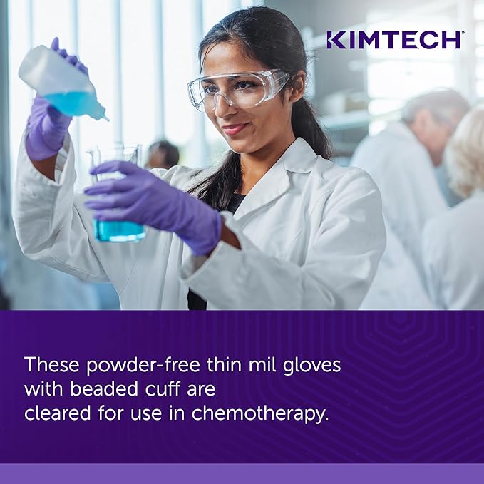 Ansell Kimtech™ Purple Nitrile™ Disposable Exam Gloves