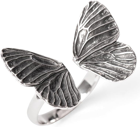 NINA DESIGNS Sterling Silver Rings - Adjustable Ring, Silver Jewelry for Women, 925 Sterling Silver, Gift for Women Women’s Rings