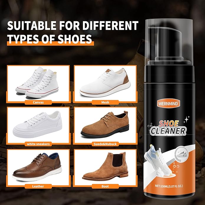 Suede Nubuck Boots Shoe Cleaner Kit Waterproof protecter Spray Shoe Cleaning Kit