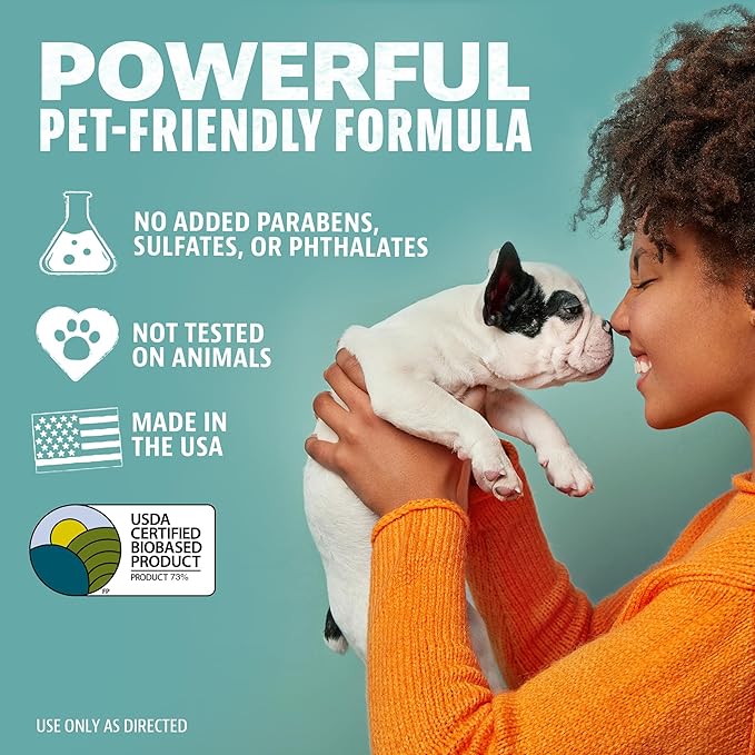 ANGRY ORANGE Pet Odor & Stain Remover - Orange Rush Scent - 24oz Odor Eliminator + 32oz Enzyme Cleaner for Dog & Cat Urine, Carpet Stains & Strong Smells