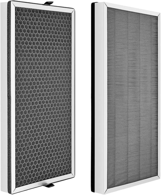 JF999 Replacement Filter Compatible with Jafända JF999 Air Cleaner Purifier, H13 4-Stage Filtration Activated carbon Air Clean Dust VOCs, 2-Pcs