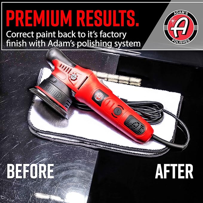 Adam's Polishes Premium Polisher Pads Bundle, Expertly Designed to Make Polishing and Paint Correction Easier & Quicker, Color Coded to Match with Recommended Polishes or Compounds (3.5 Pads Bundle)
