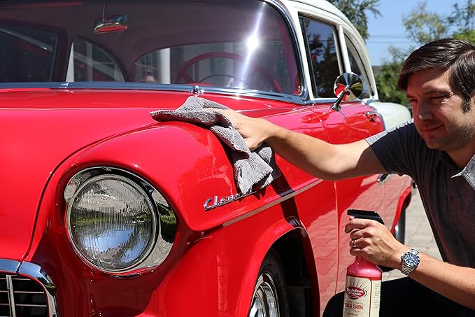 GOLDEN SHINE Quick Shine Instant Detail Spray, 32 Ounce Bottle Cleans and Shines Your Vehicle 10032