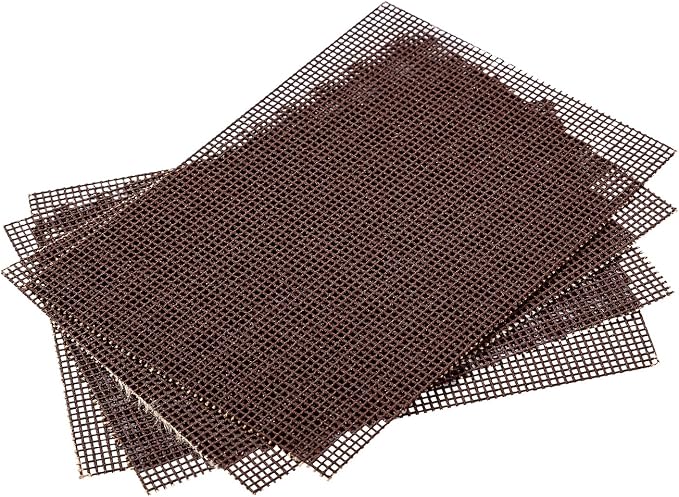 AmerCareRoyal Griddle Cleaning Screens - Pre-Treated Abrasive Mesh Pads for Flat Top Grill Maintenance - Enhances Food Taste, Grill Accessories, Pack of 400