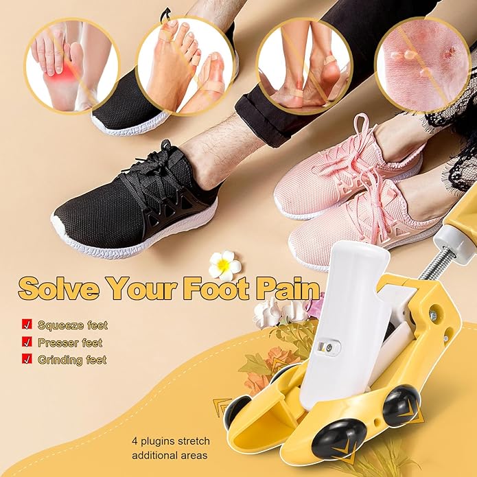 Shoe Stretcher for Men Women, 6-Way Adjustable Length Width & High Shoe Trees for Wide Feet Toe Box Thick Instep
