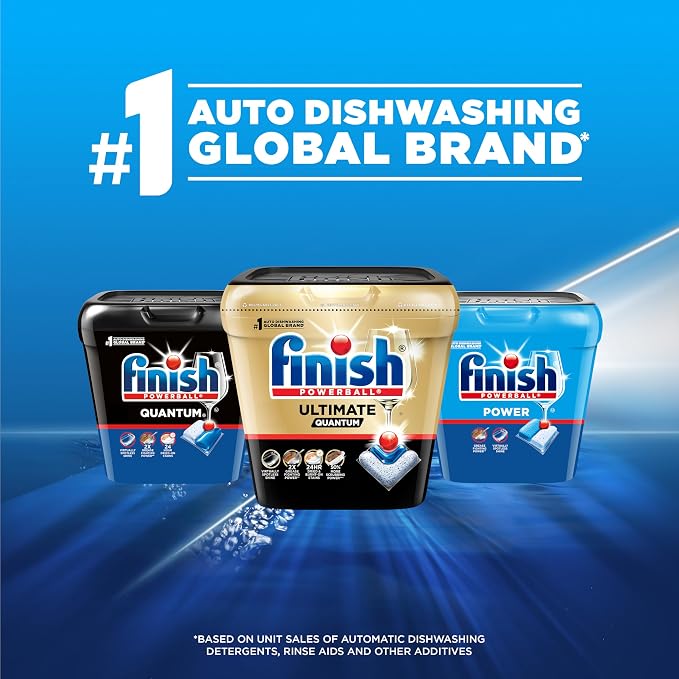 Finish Power Dishwasher Pods, No Pre-Rinse Dishwasher Detergent Soap For Deep Clean & Shine with Degreasing Power, Fresh Scent, 78 Count