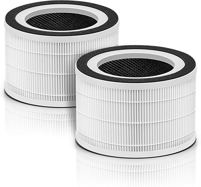 Fillo Replacement Filters Compatible with Afloia Air Filter Replacement Fillo/Halo and Mooka Allo Air Filter, Match ASIN: B088FHCS83/B07JG1R2GB/B09M799DT4/B07WR2CT7V, 2 Packs