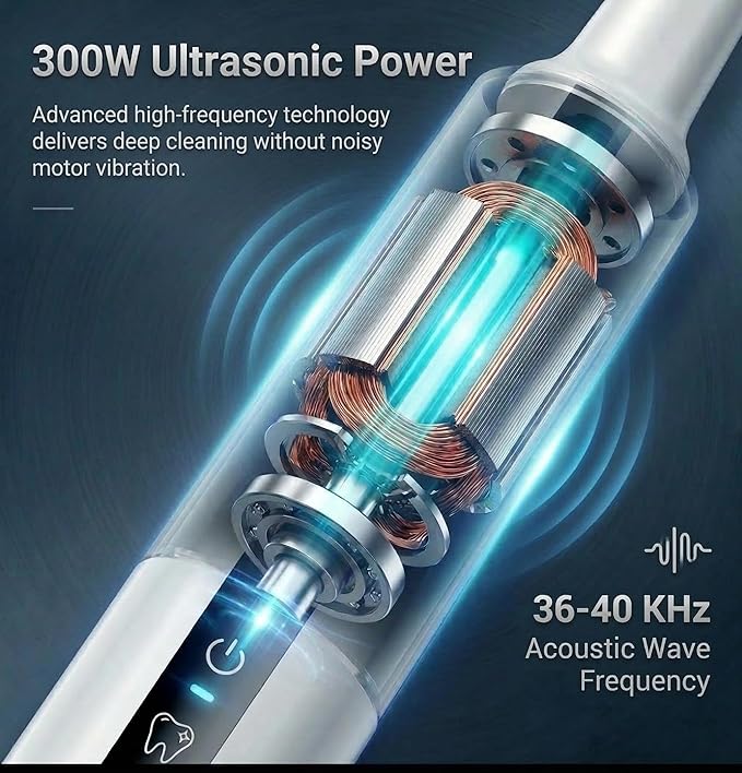 Plaque Remover for Teeth, ARISSON Ultrasonic Tartar Remover, Dental Cleaner with LED Light, 5 Modes Teeth Cleaning Tool, Rechargeable Dental Pick with 2 Replaceable Heads for Home & Travel