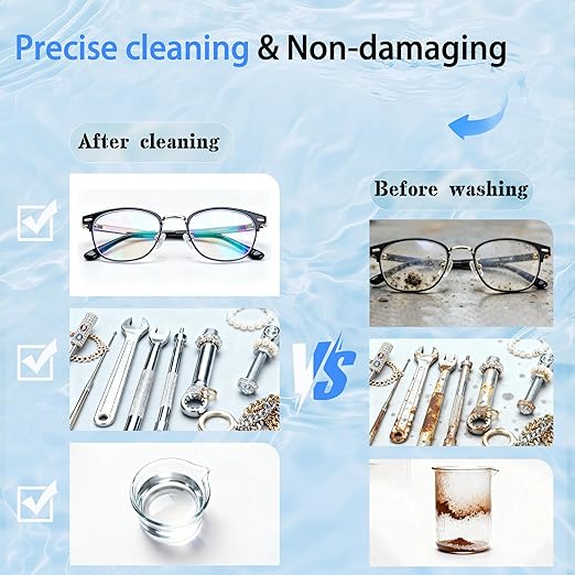 VUA 15L Commercial Ultrasonic Cleaner with Digital Timer & Heater, Professional Ultrasonic Parts Cleaner, 40kHz Ultra Sonic Cleaning Machine for Repairing Tools Industrial Parts Wrench