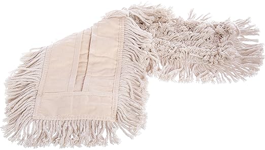 SPARTA Flo-Pac Dust Mop Tie Back for Cleaning, 24 X 5 Inches, Tan, (Pack of 12)