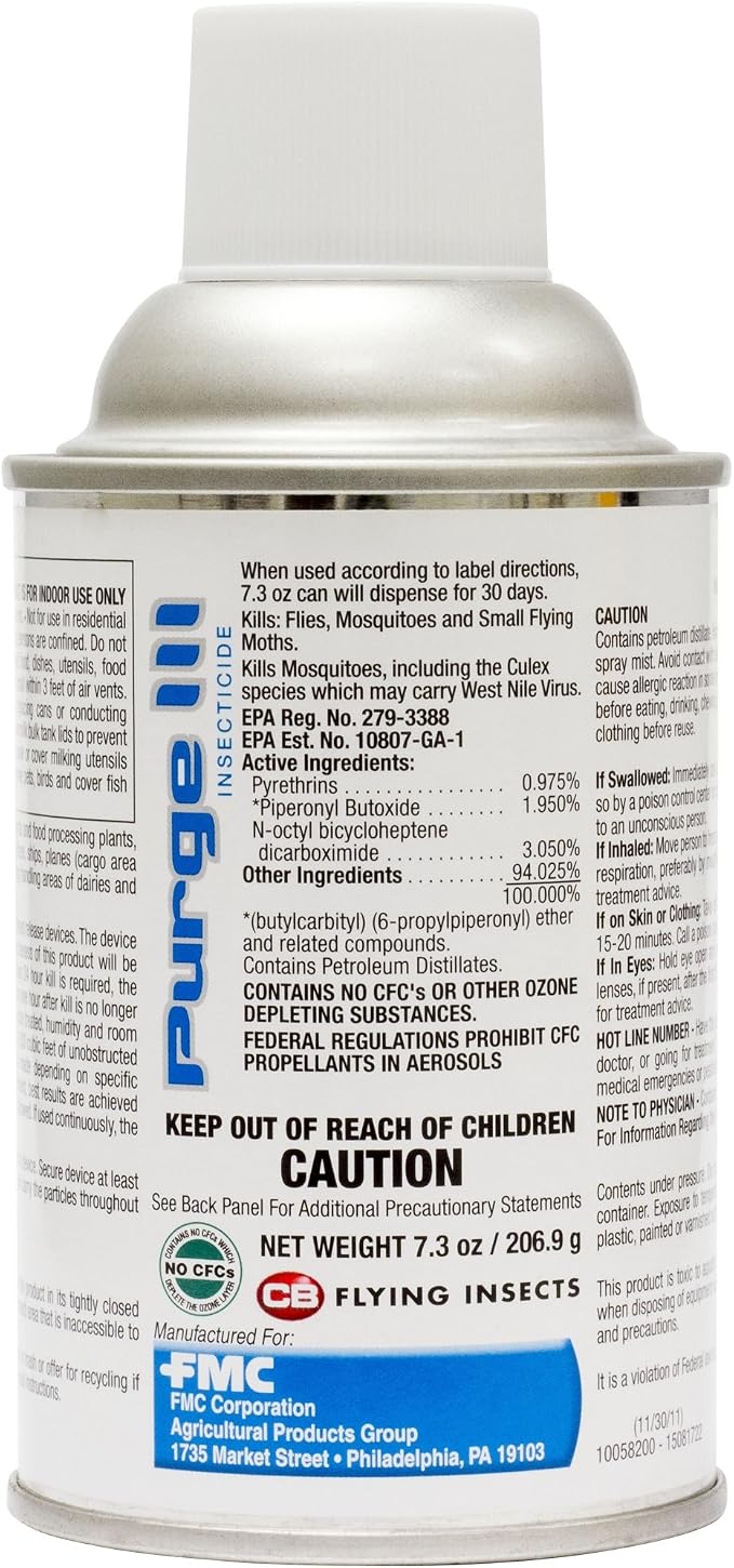Clean Air Purge III 6.4 oz (.975% PYRETHRIN)