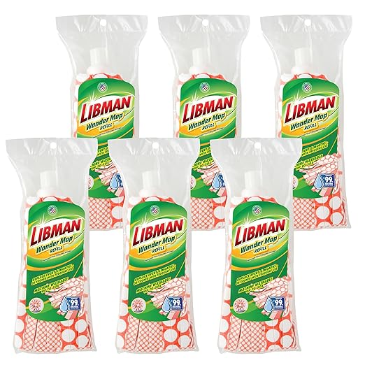 Libman Commercial Wonder Mop Refill | Case of 6