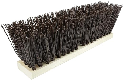 Weiler 42033 16" Block Size, Brown Polypropylene Fill, Street Broom
