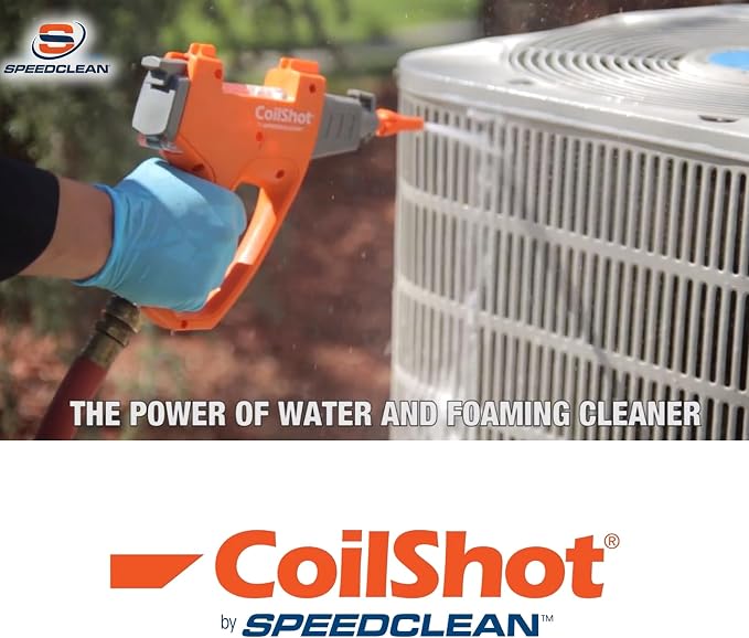 SpeedClean CoilShot Condenser Coil Cleaning Tool, Fast and Powerful Coil Cleaning