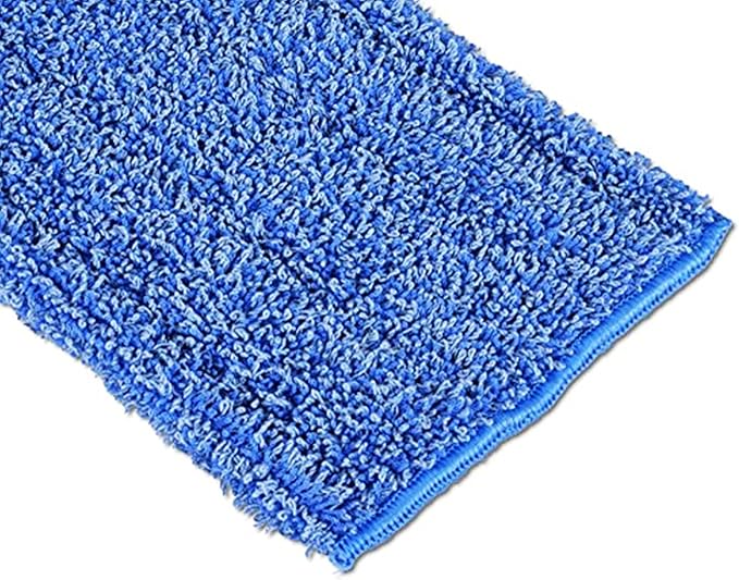 Real Clean 18 Inch Premium Microfiber Wet Mop Pads for Commercial Microfiber Mops (Pack of 2)