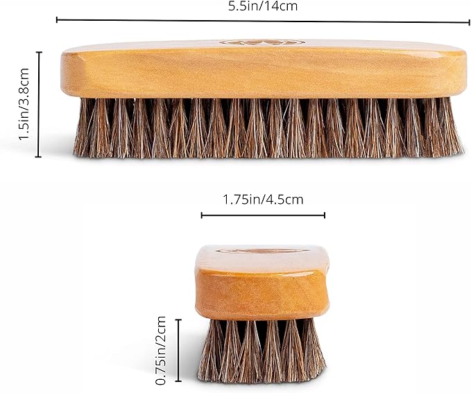 Rhino Wax - Complete Leather Cleaning and Conditioning Kit (Oil + Conditioner + Cleaner + Waterproofing Wax + Brushes + Cloths) - Cleans, Revitalizes and Protects Leathers - Proudly Made in the USA