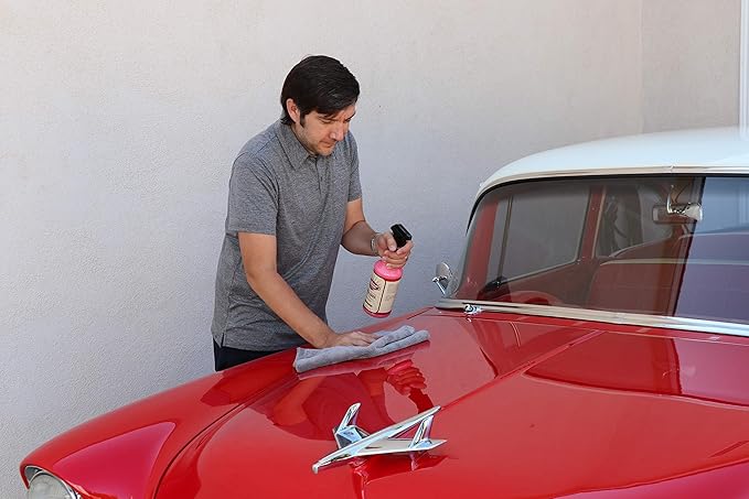 GOLDEN SHINE Quick Shine Instant Detail Spray, 32 Ounce Bottle Cleans and Shines Your Vehicle 10032