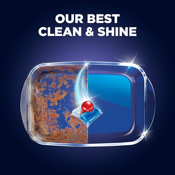 Set: Finish Quantum Shine 70 Count Dishwasher Detergent Powerball Our Best Ever Clean & Shine Dishwashing Tablets - Dish Tabs & Finish In-Wash Dishwasher Cleaner Clean Hidden Grease & Grime 3 Count