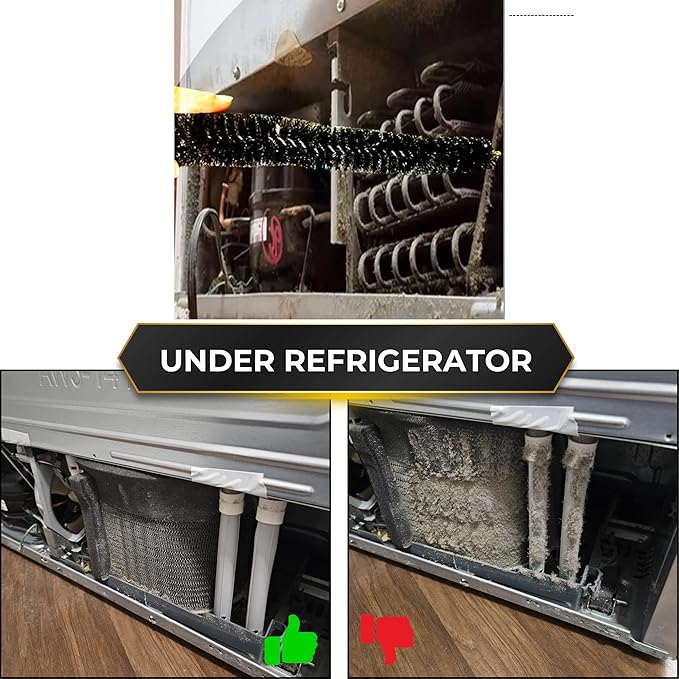 Dryer Vent Cleaner Kit with Extra-Long Flexible Crevice Tool for Shark Navigator NV350 Rocket HV300 HV301 HV322 HV371 HV372 Stratos AZ3002 Rotator NV500 NV501 (Replacement Vacuum Attachments)