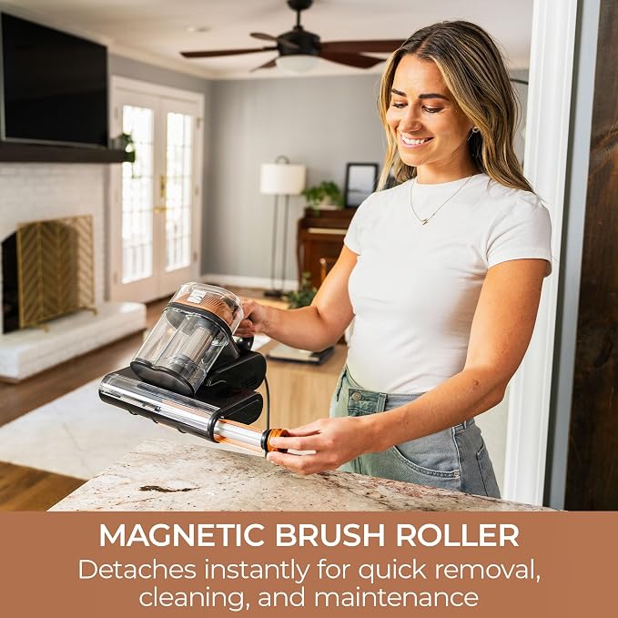 Kenmore Mattress Vacuum with UV-C Light & HEPA Filter | 14KPa Suction, Handheld Bed Vacuum Cleaner Machine with 131°F heat drying for Couch, Pet Hair - MC2010