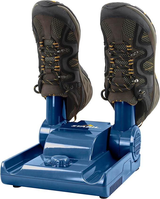 Stabil Dryer for Boots, Shoes, & Gloves with Articulating Ports, Blue