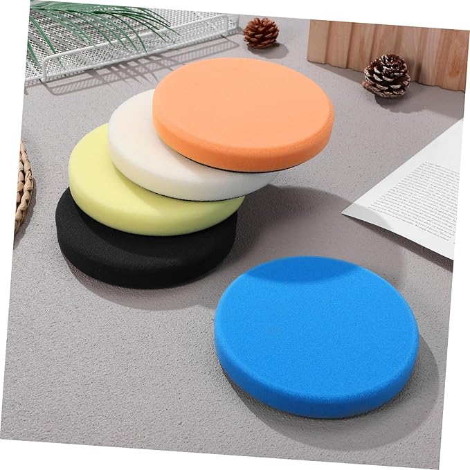 Car Polishing Set 5 Pcs Polishing Pads Sponge Buffer Polisher Pads for Car Detailing